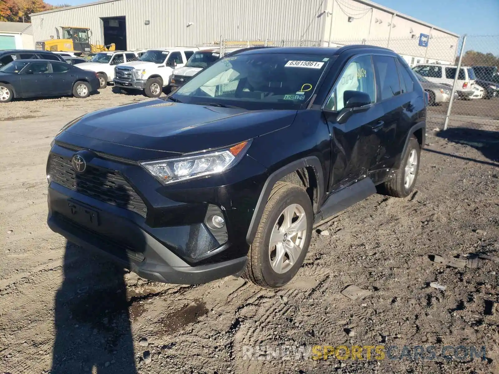 2 Photograph of a damaged car 2T3P1RFV0KC015018 TOYOTA RAV4 2019