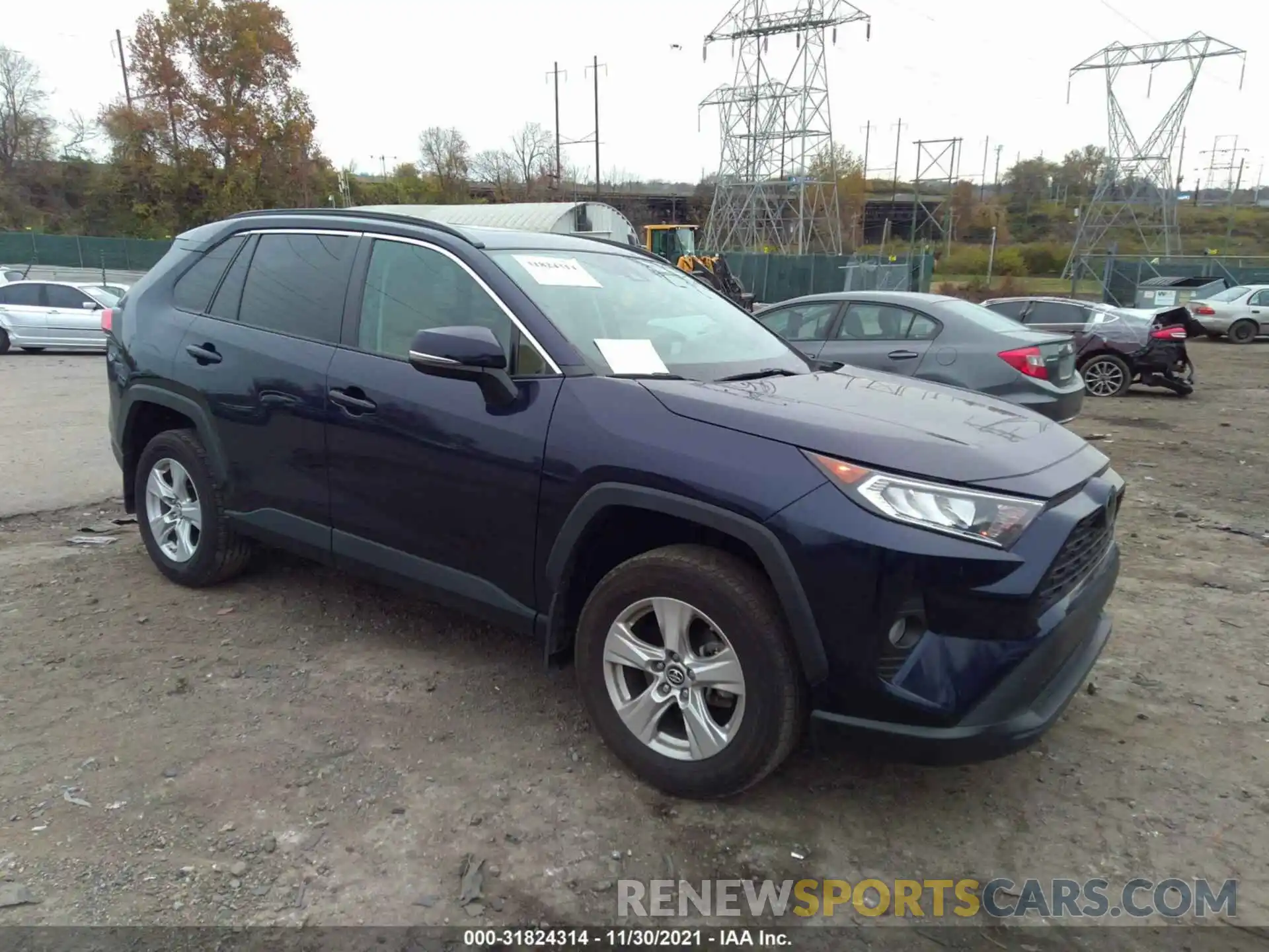 1 Photograph of a damaged car 2T3P1RFV0KC015908 TOYOTA RAV4 2019