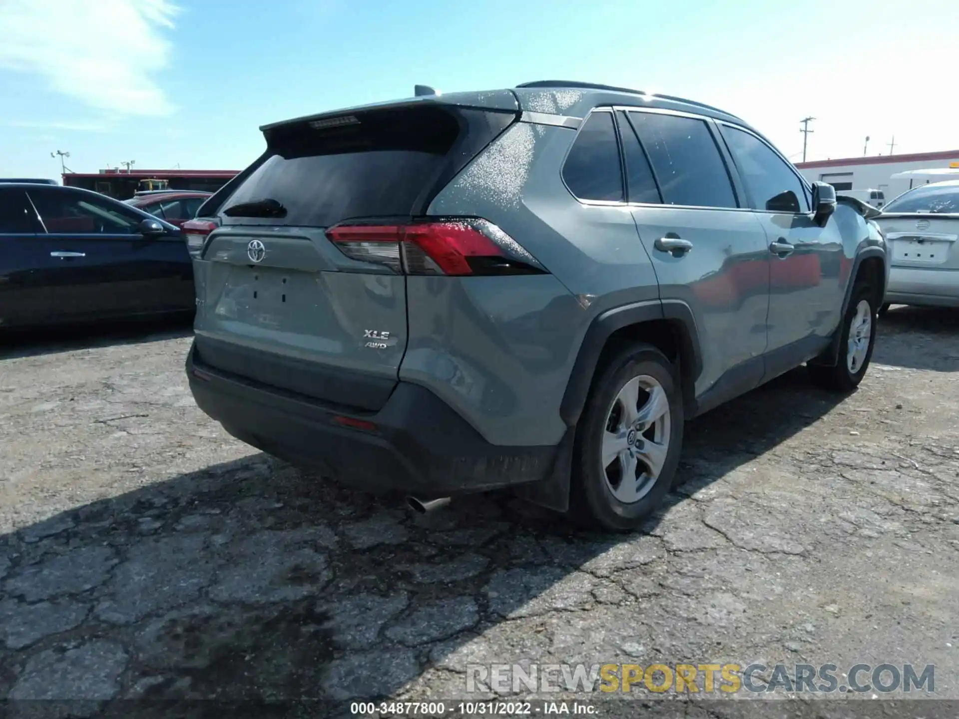 4 Photograph of a damaged car 2T3P1RFV0KC024897 TOYOTA RAV4 2019