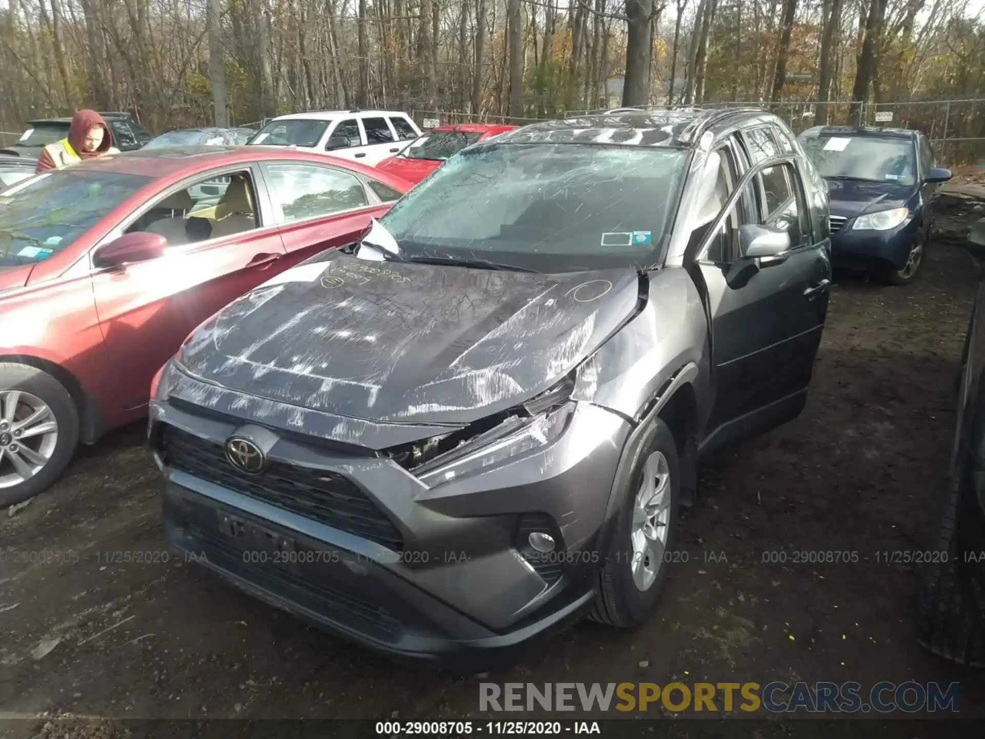 6 Photograph of a damaged car 2T3P1RFV0KC026729 TOYOTA RAV4 2019