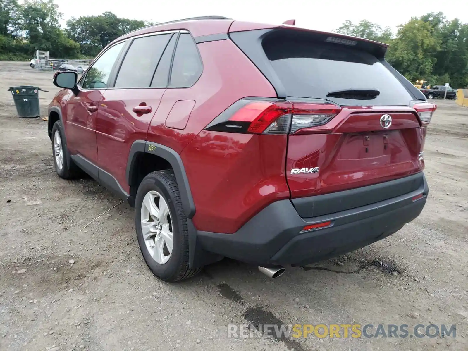 3 Photograph of a damaged car 2T3P1RFV0KC029212 TOYOTA RAV4 2019