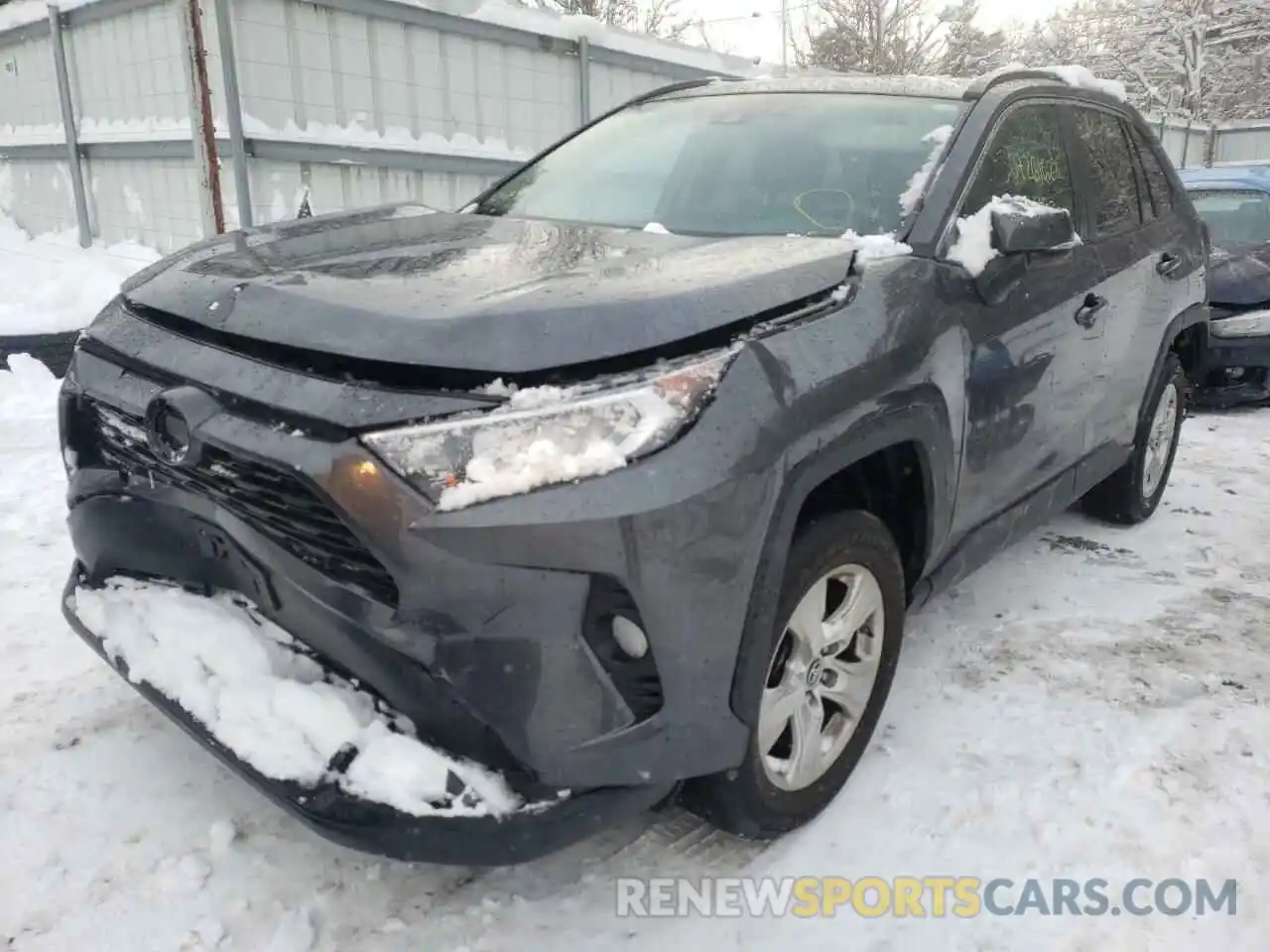 2 Photograph of a damaged car 2T3P1RFV0KC035298 TOYOTA RAV4 2019