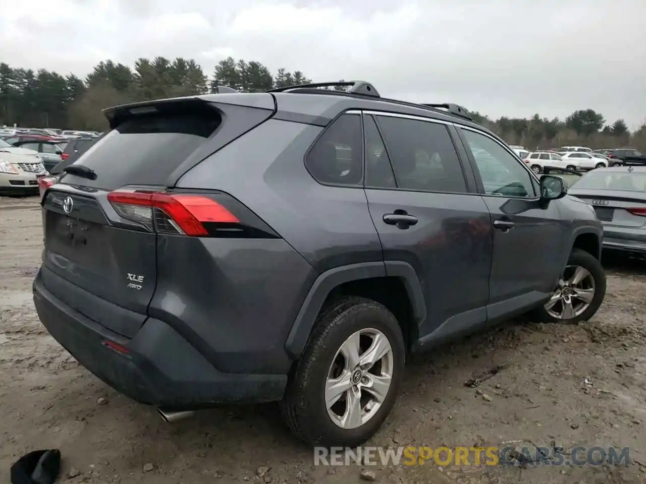 3 Photograph of a damaged car 2T3P1RFV0KC037651 TOYOTA RAV4 2019