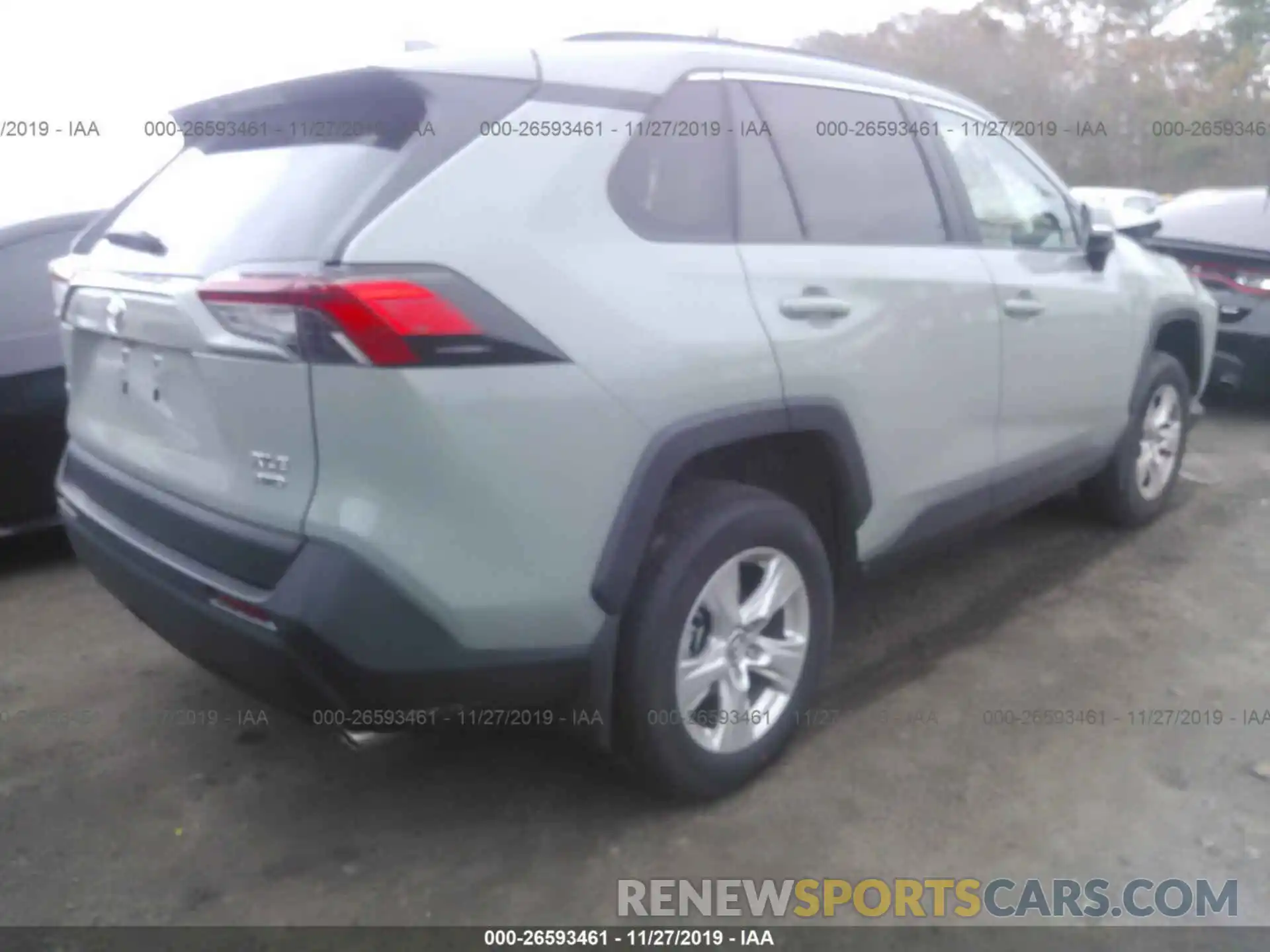 4 Photograph of a damaged car 2T3P1RFV0KC050139 TOYOTA RAV4 2019