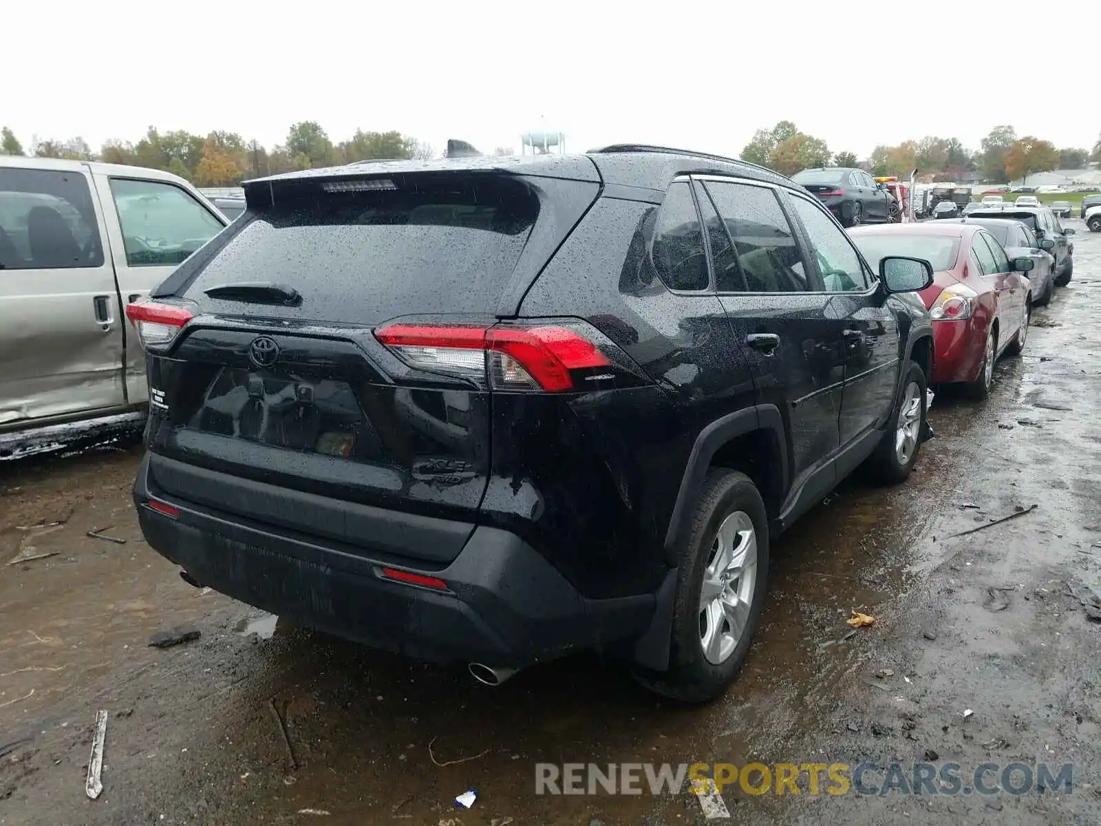 4 Фотография поврежденного автомобиля 2T3P1RFV0KC051212 TOYOTA RAV4 2019