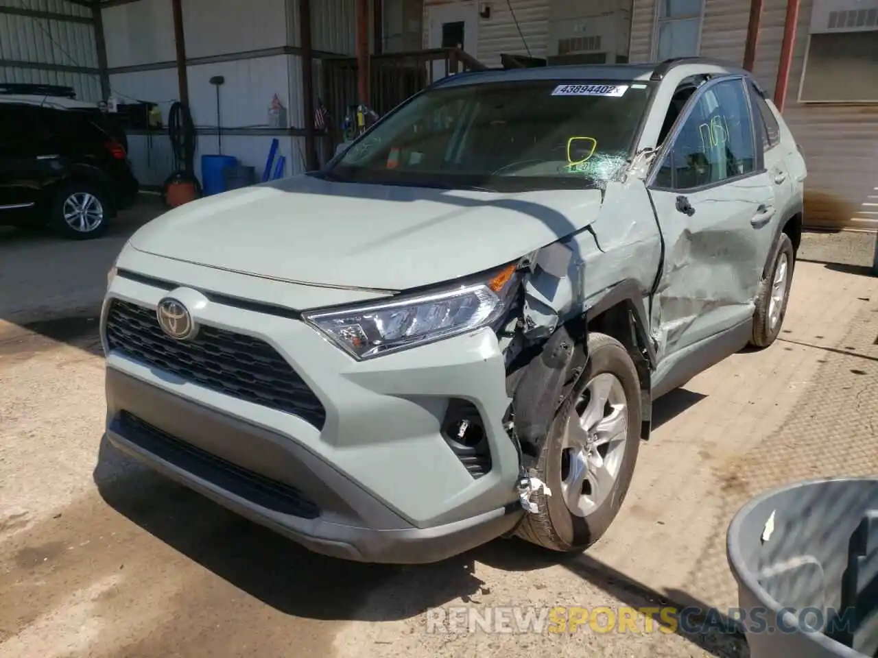 2 Photograph of a damaged car 2T3P1RFV0KC054336 TOYOTA RAV4 2019