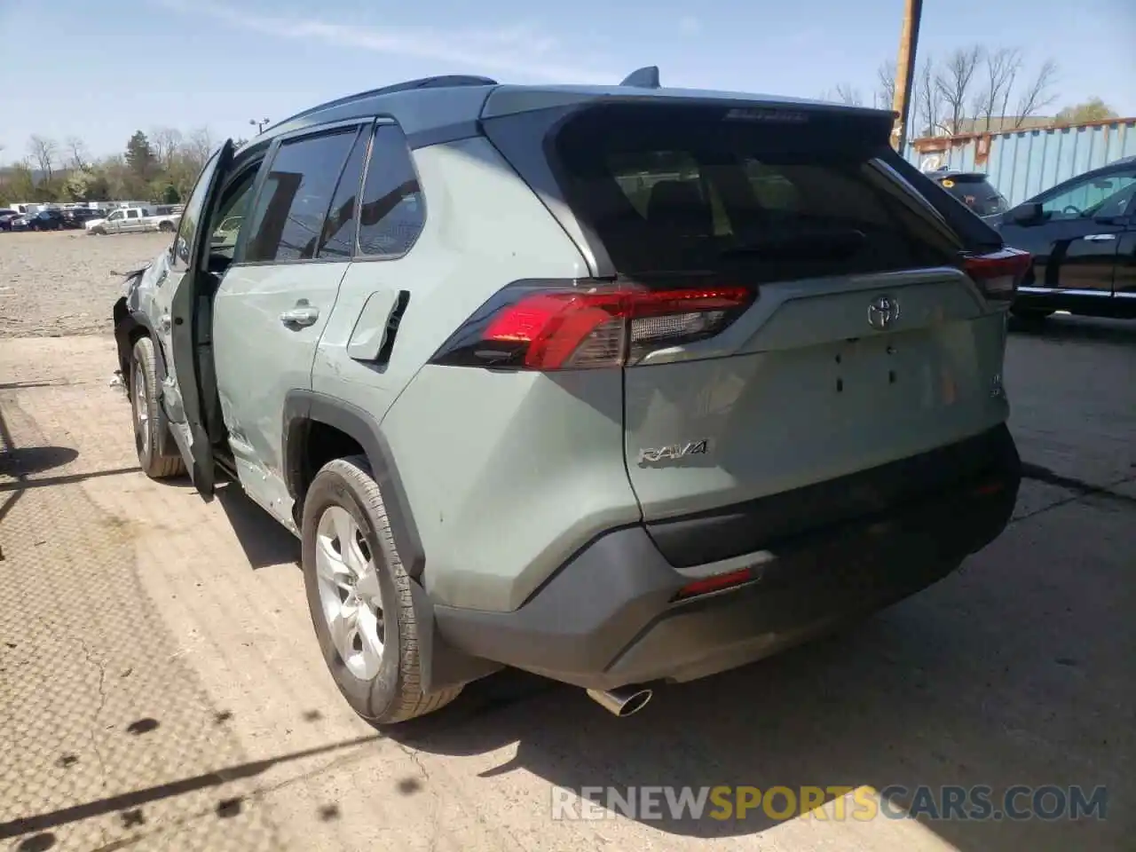 3 Photograph of a damaged car 2T3P1RFV0KC054336 TOYOTA RAV4 2019