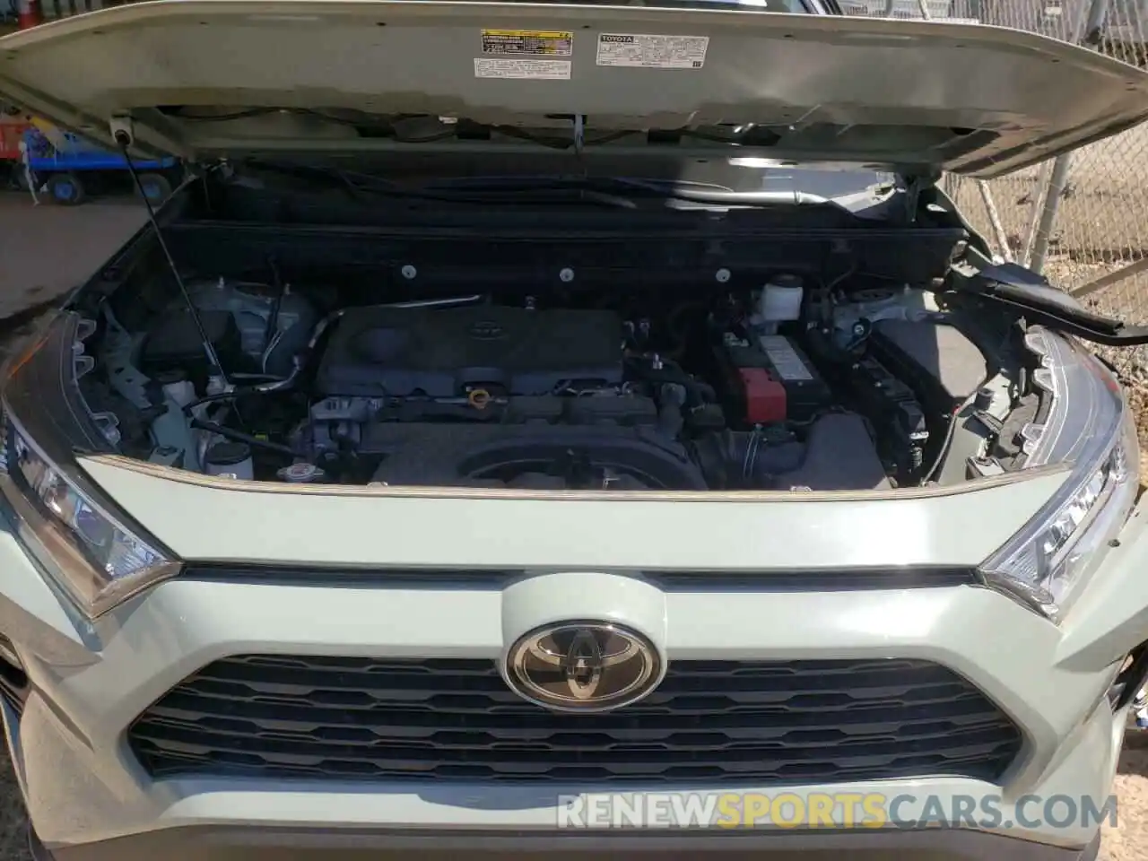 7 Photograph of a damaged car 2T3P1RFV0KC054336 TOYOTA RAV4 2019