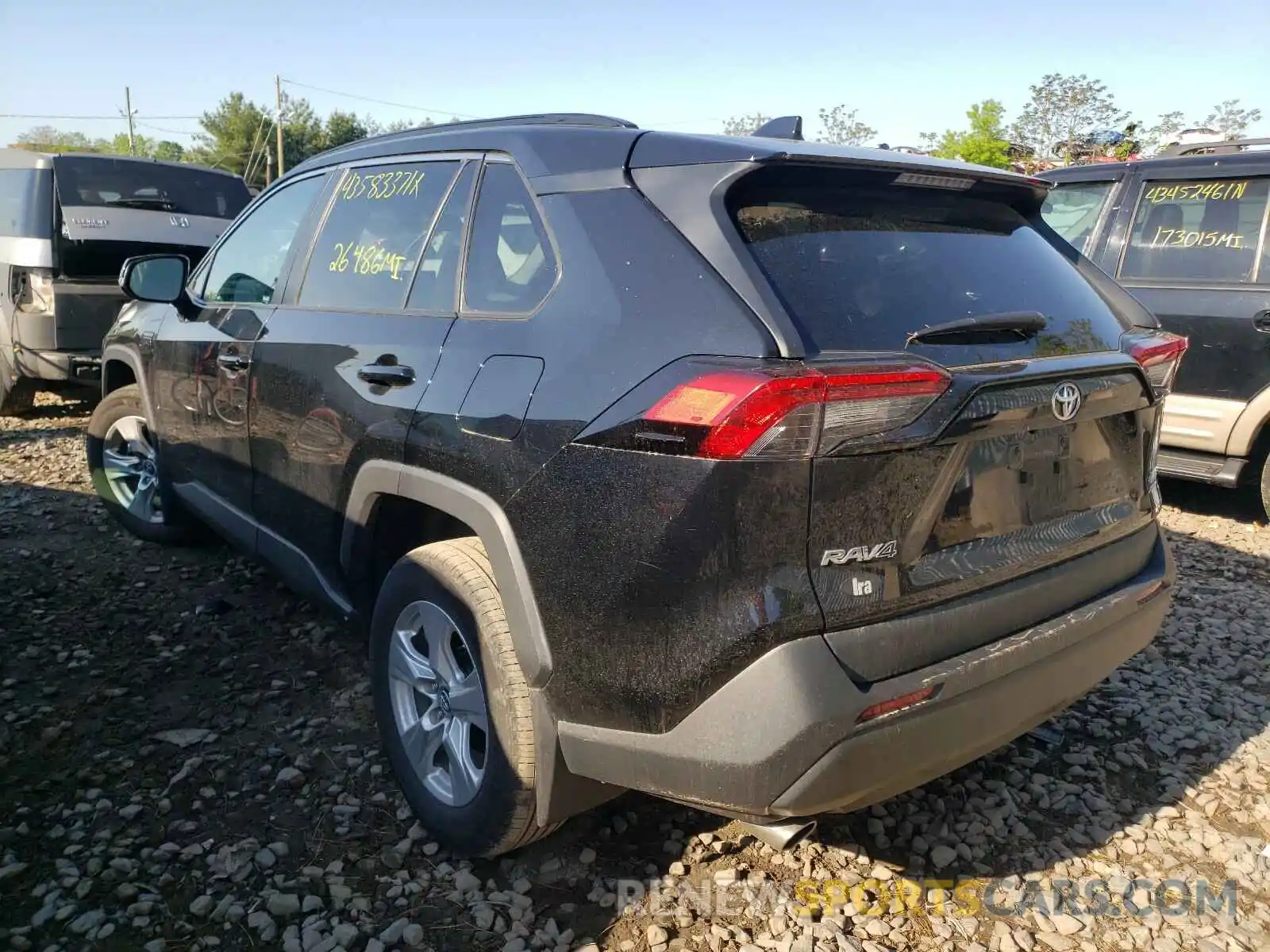 3 Photograph of a damaged car 2T3P1RFV0KC055048 TOYOTA RAV4 2019