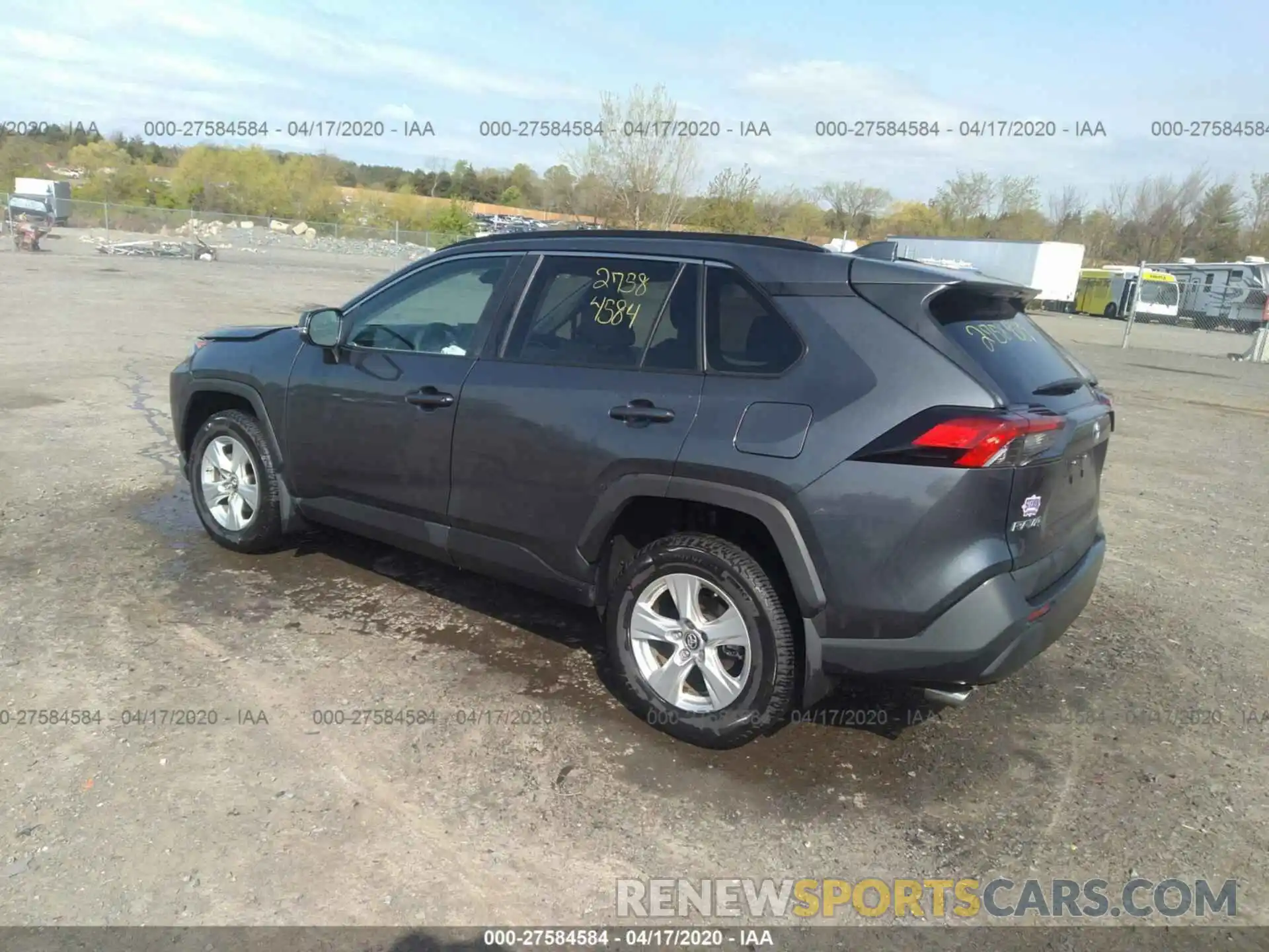 3 Photograph of a damaged car 2T3P1RFV0KC057897 TOYOTA RAV4 2019