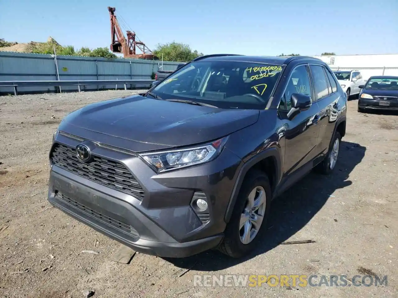 2 Photograph of a damaged car 2T3P1RFV0KW023215 TOYOTA RAV4 2019