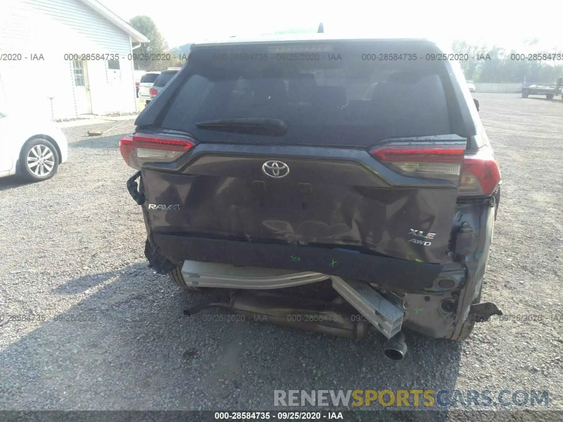 6 Photograph of a damaged car 2T3P1RFV0KW032139 TOYOTA RAV4 2019