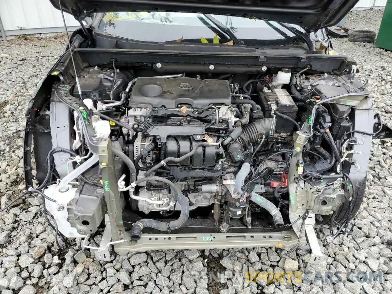 7 Photograph of a damaged car 2T3P1RFV0KW041004 TOYOTA RAV4 2019