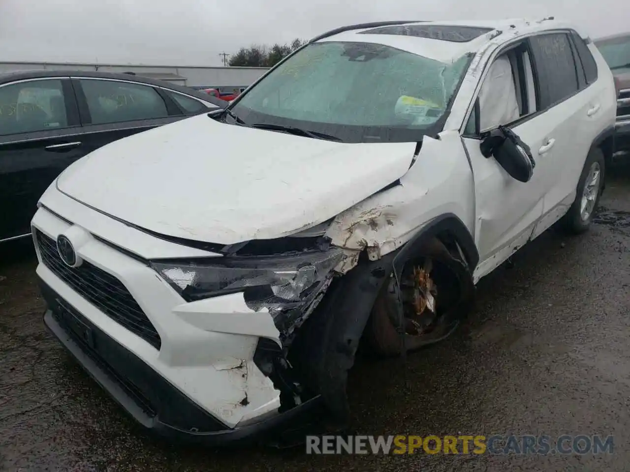 2 Photograph of a damaged car 2T3P1RFV0KW041830 TOYOTA RAV4 2019