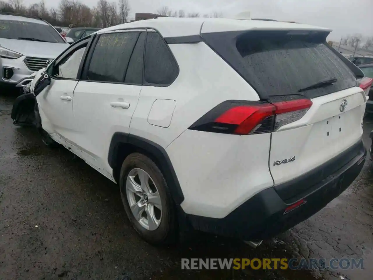 3 Photograph of a damaged car 2T3P1RFV0KW041830 TOYOTA RAV4 2019