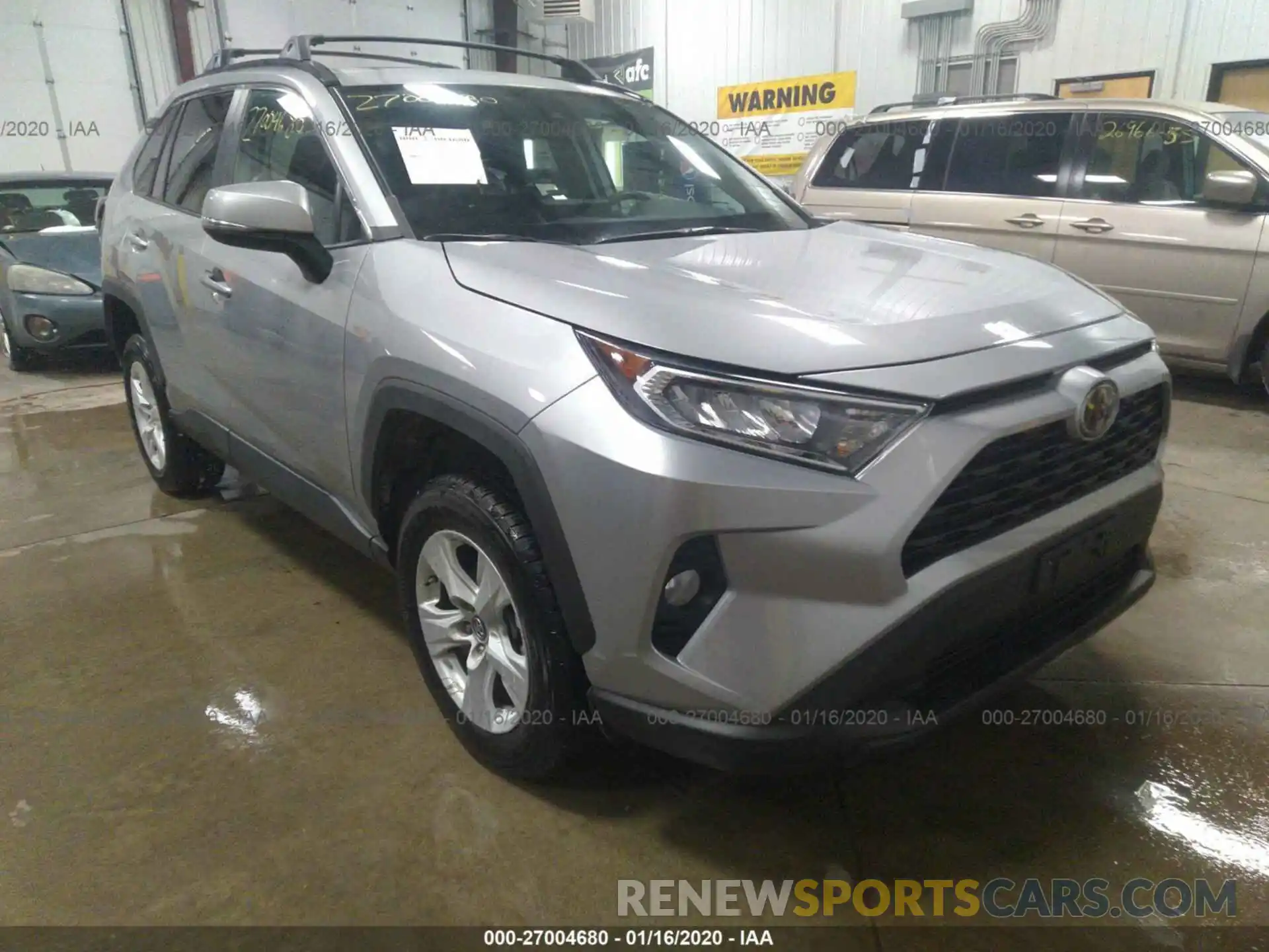 1 Photograph of a damaged car 2T3P1RFV0KW043576 TOYOTA RAV4 2019