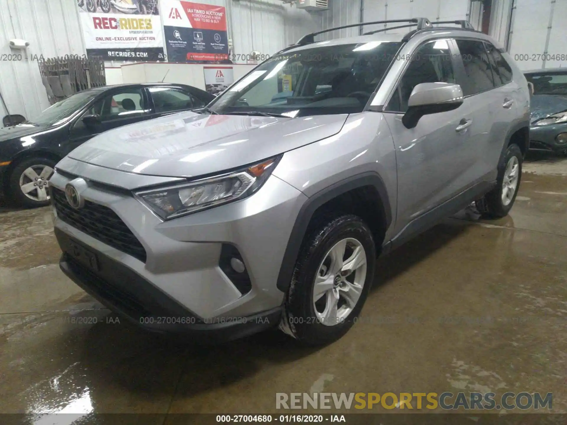 2 Photograph of a damaged car 2T3P1RFV0KW043576 TOYOTA RAV4 2019