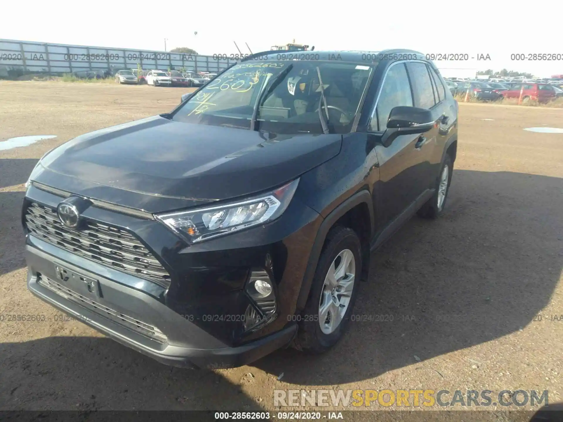 2 Photograph of a damaged car 2T3P1RFV0KW051645 TOYOTA RAV4 2019