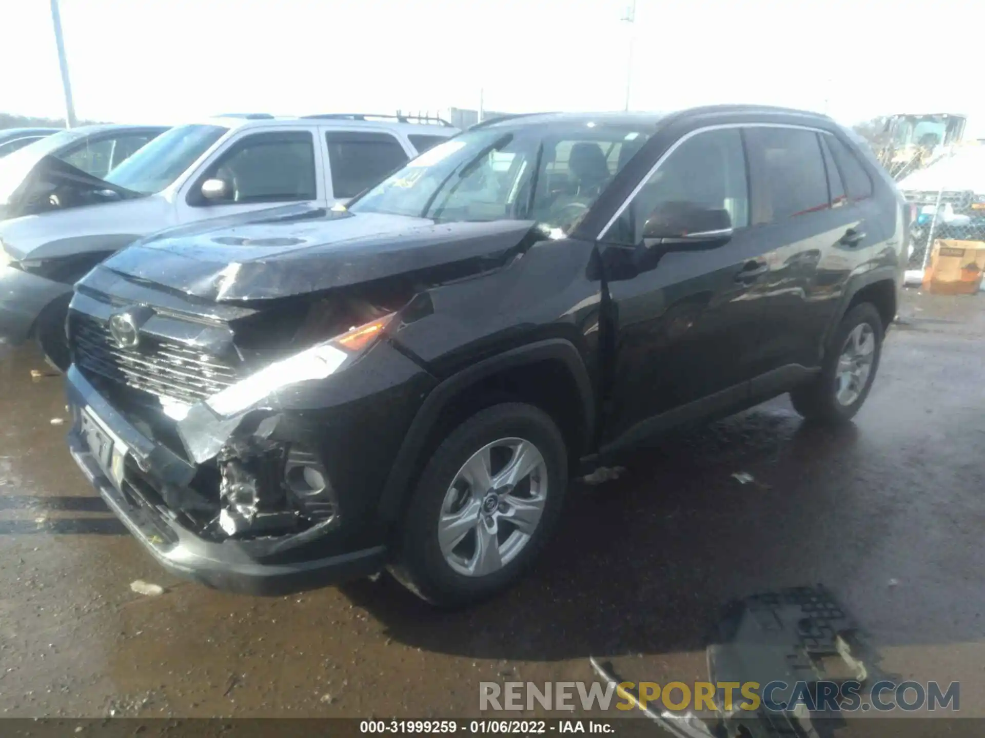 2 Фотография поврежденного автомобиля 2T3P1RFV0KW058174 TOYOTA RAV4 2019