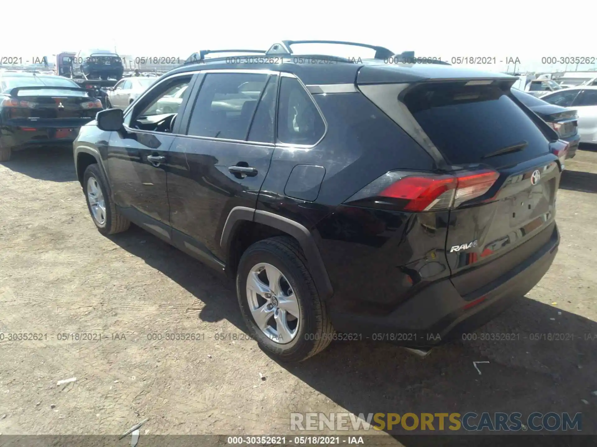 3 Фотография поврежденного автомобиля 2T3P1RFV0KW059681 TOYOTA RAV4 2019