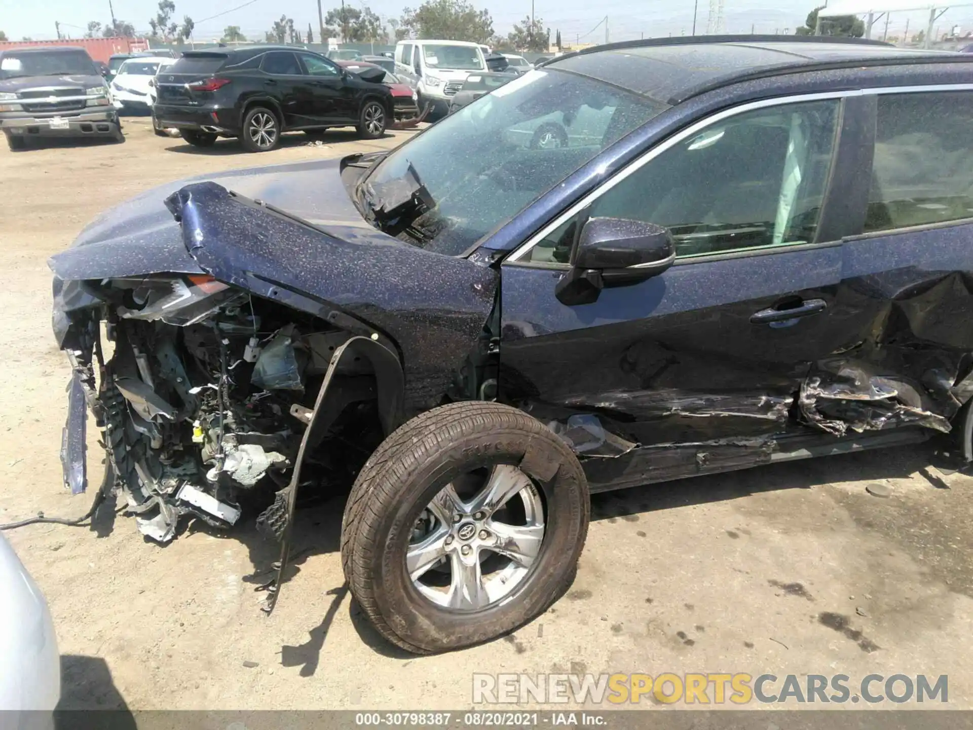 6 Фотография поврежденного автомобиля 2T3P1RFV0KW061849 TOYOTA RAV4 2019