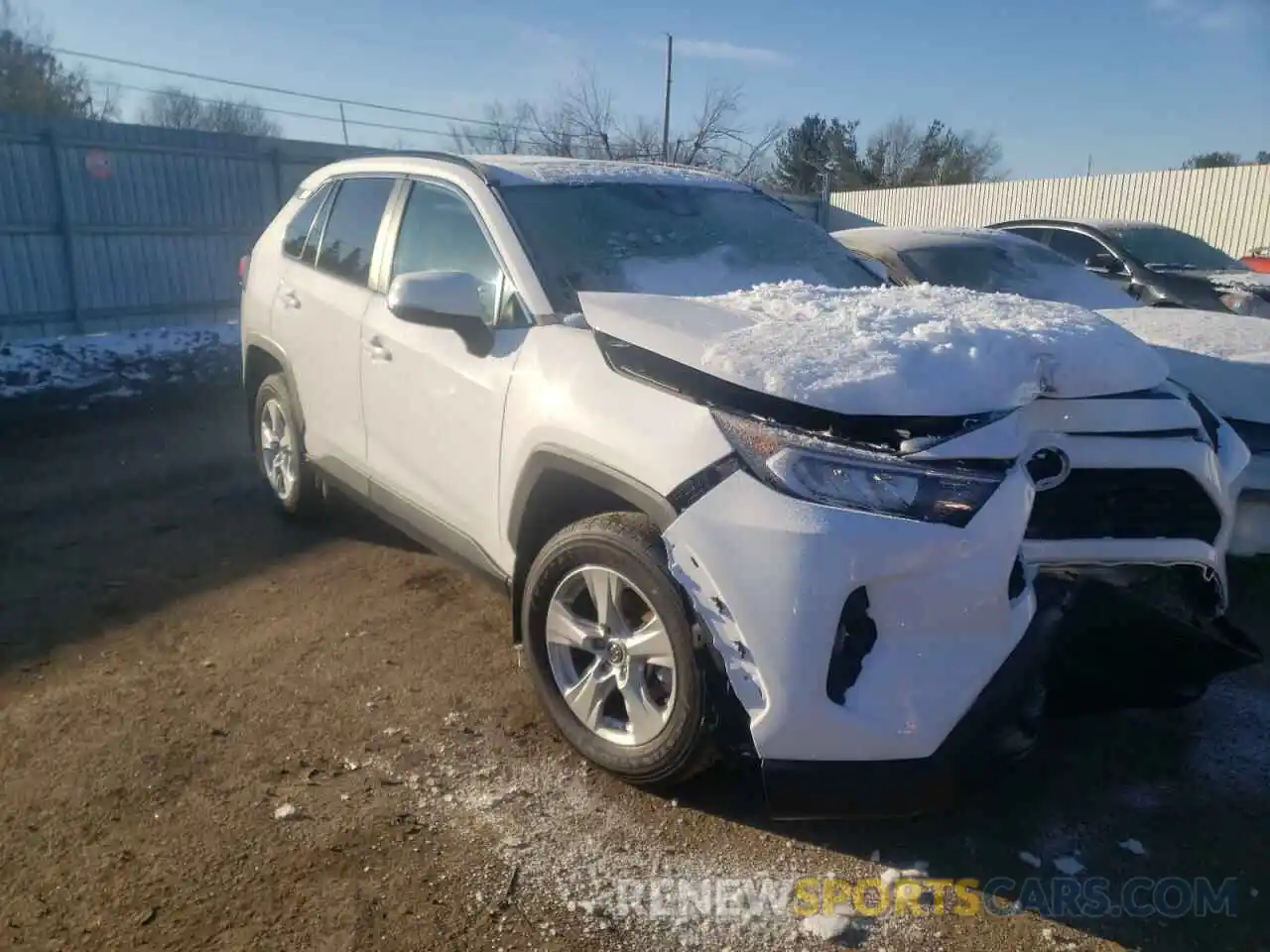 1 Photograph of a damaged car 2T3P1RFV1KC001175 TOYOTA RAV4 2019