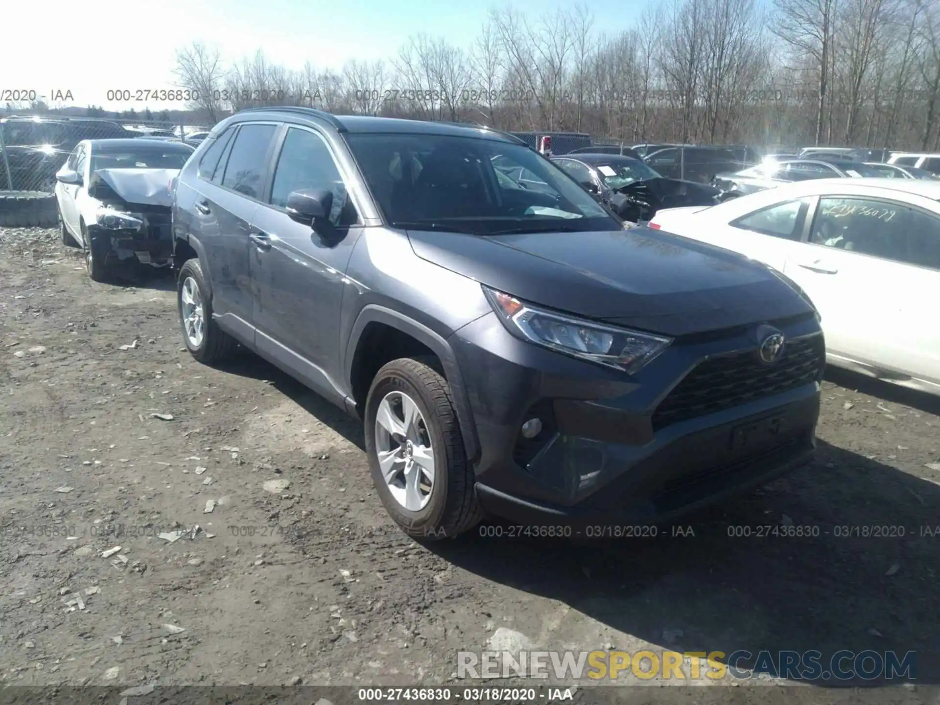 1 Фотография поврежденного автомобиля 2T3P1RFV1KC002505 TOYOTA RAV4 2019