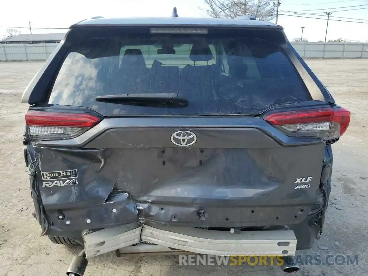 6 Фотография поврежденного автомобиля 2T3P1RFV1KC002763 TOYOTA RAV4 2019