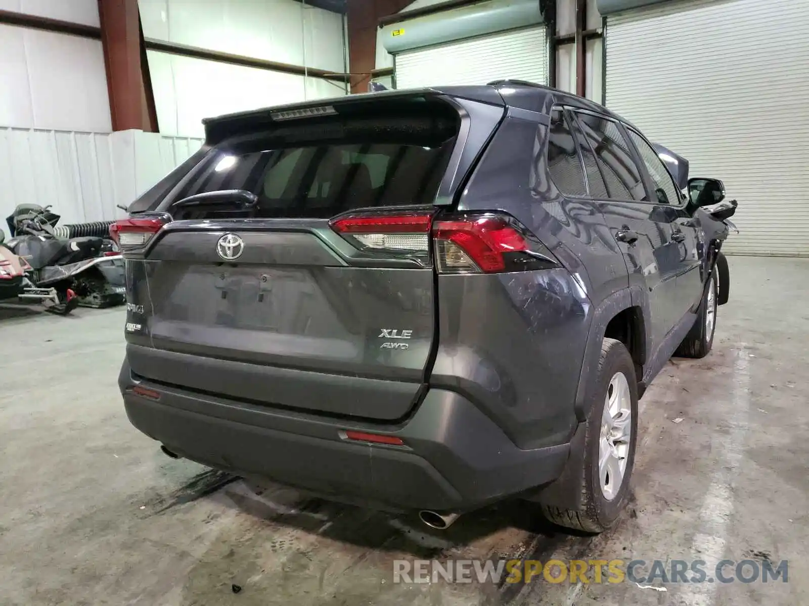 4 Photograph of a damaged car 2T3P1RFV1KC017361 TOYOTA RAV4 2019