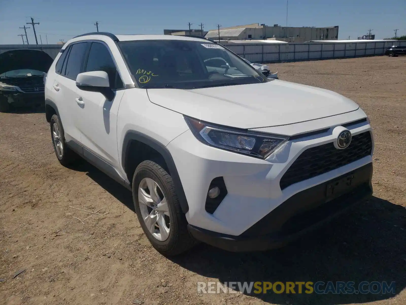 1 Photograph of a damaged car 2T3P1RFV1KC018154 TOYOTA RAV4 2019