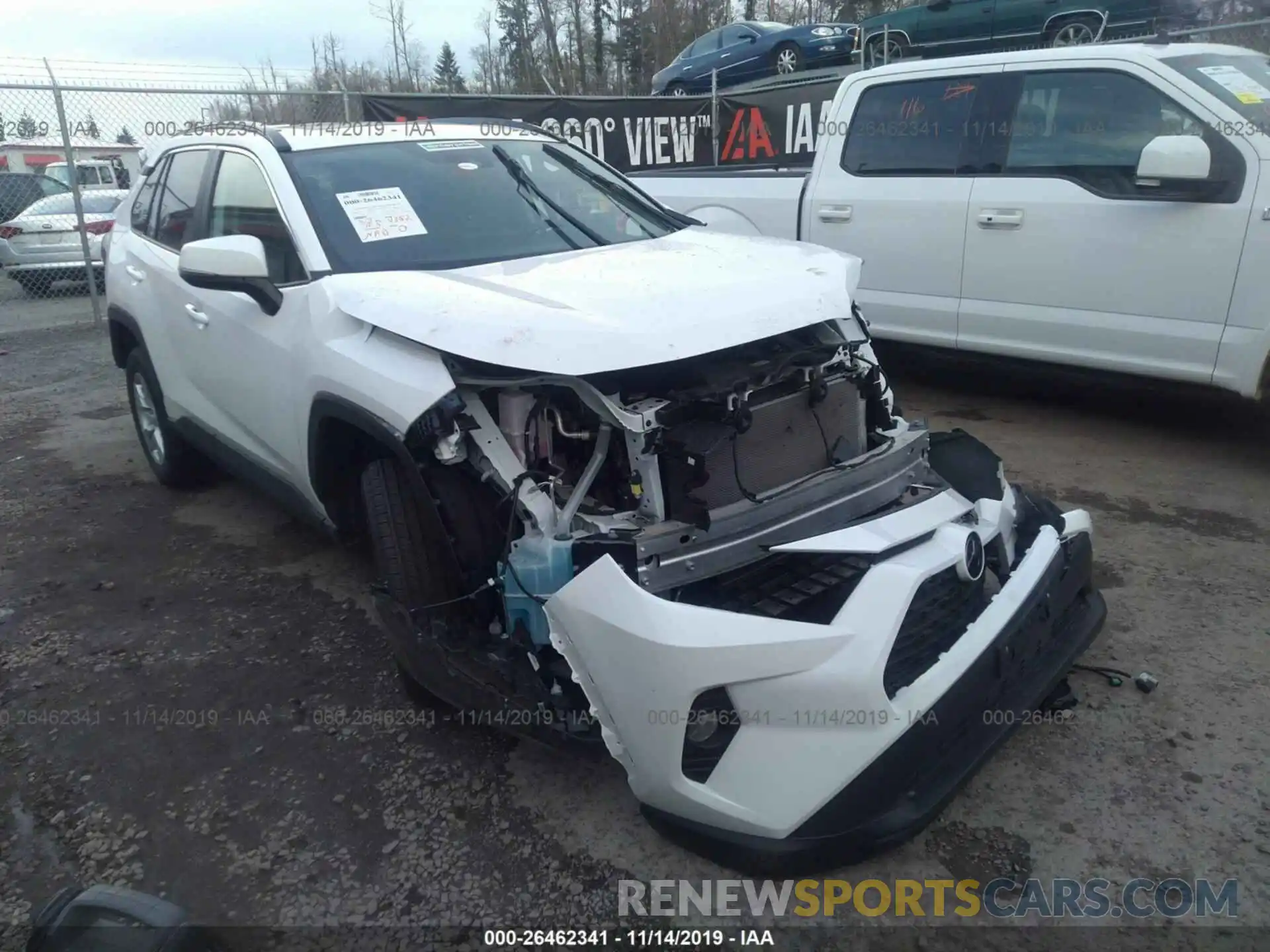 1 Фотография поврежденного автомобиля 2T3P1RFV1KC026299 TOYOTA RAV4 2019