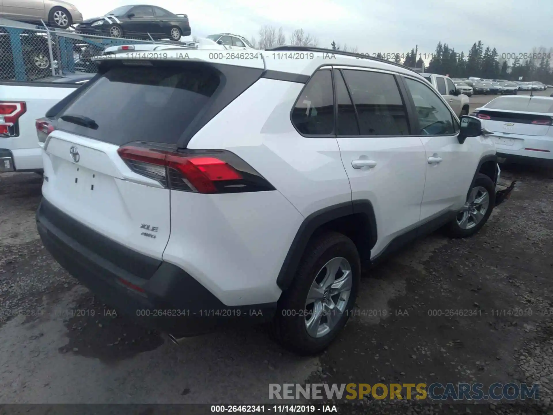 4 Фотография поврежденного автомобиля 2T3P1RFV1KC026299 TOYOTA RAV4 2019