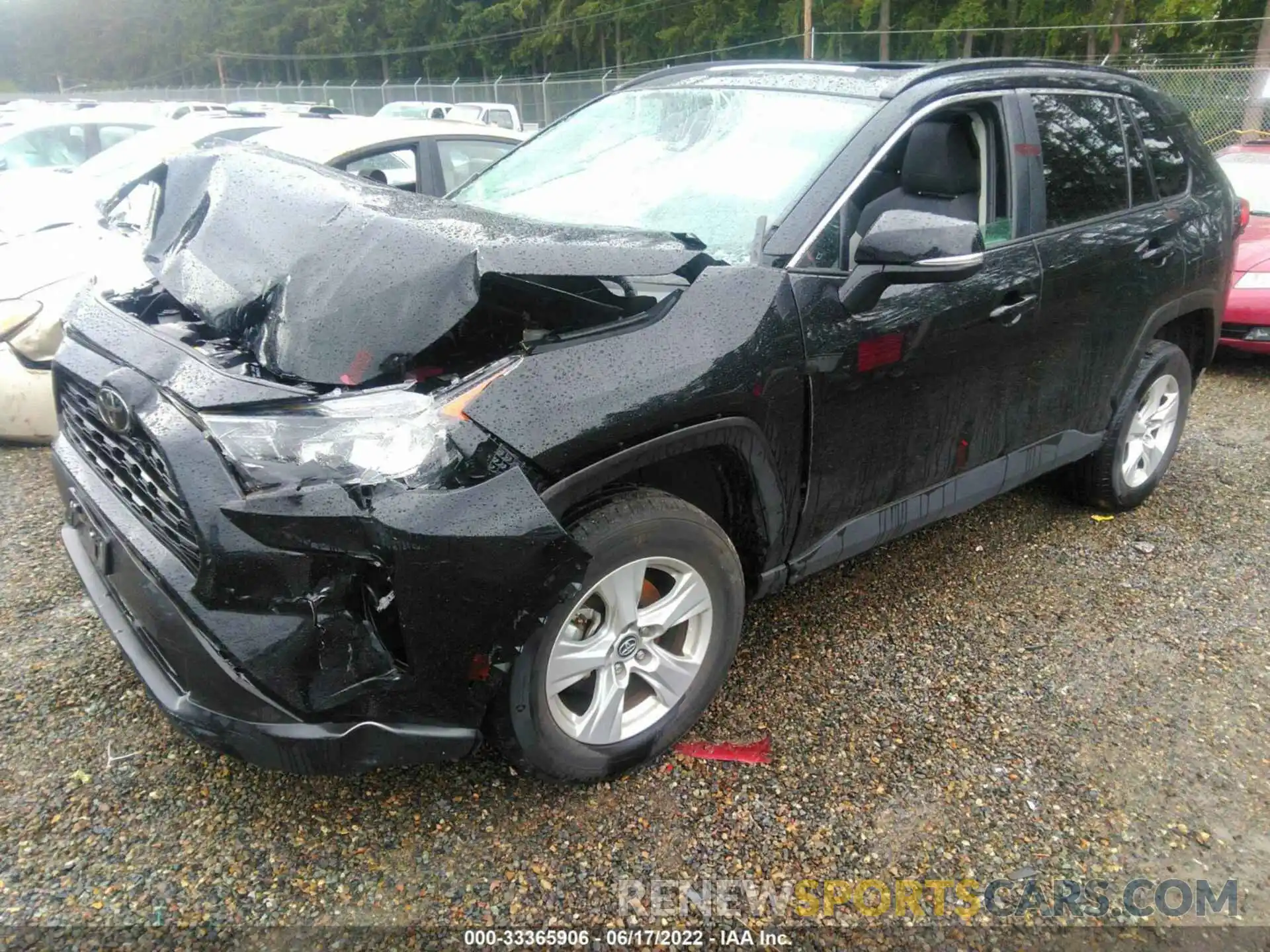 2 Фотография поврежденного автомобиля 2T3P1RFV1KC027694 TOYOTA RAV4 2019