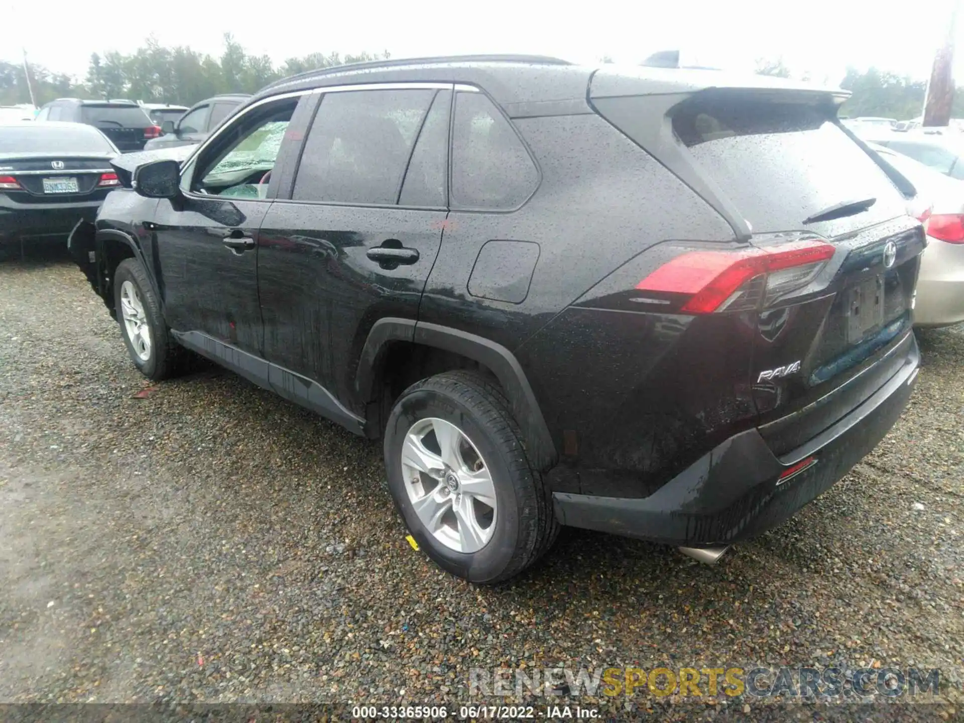 3 Фотография поврежденного автомобиля 2T3P1RFV1KC027694 TOYOTA RAV4 2019