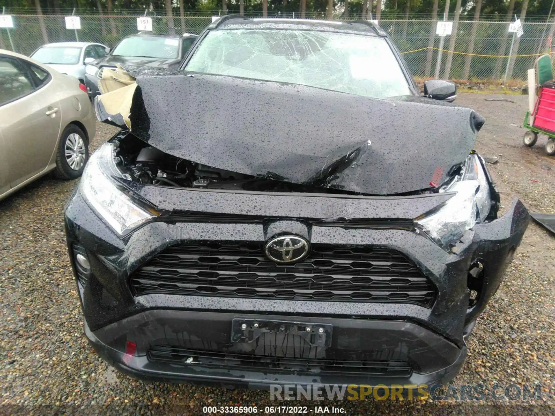 6 Фотография поврежденного автомобиля 2T3P1RFV1KC027694 TOYOTA RAV4 2019