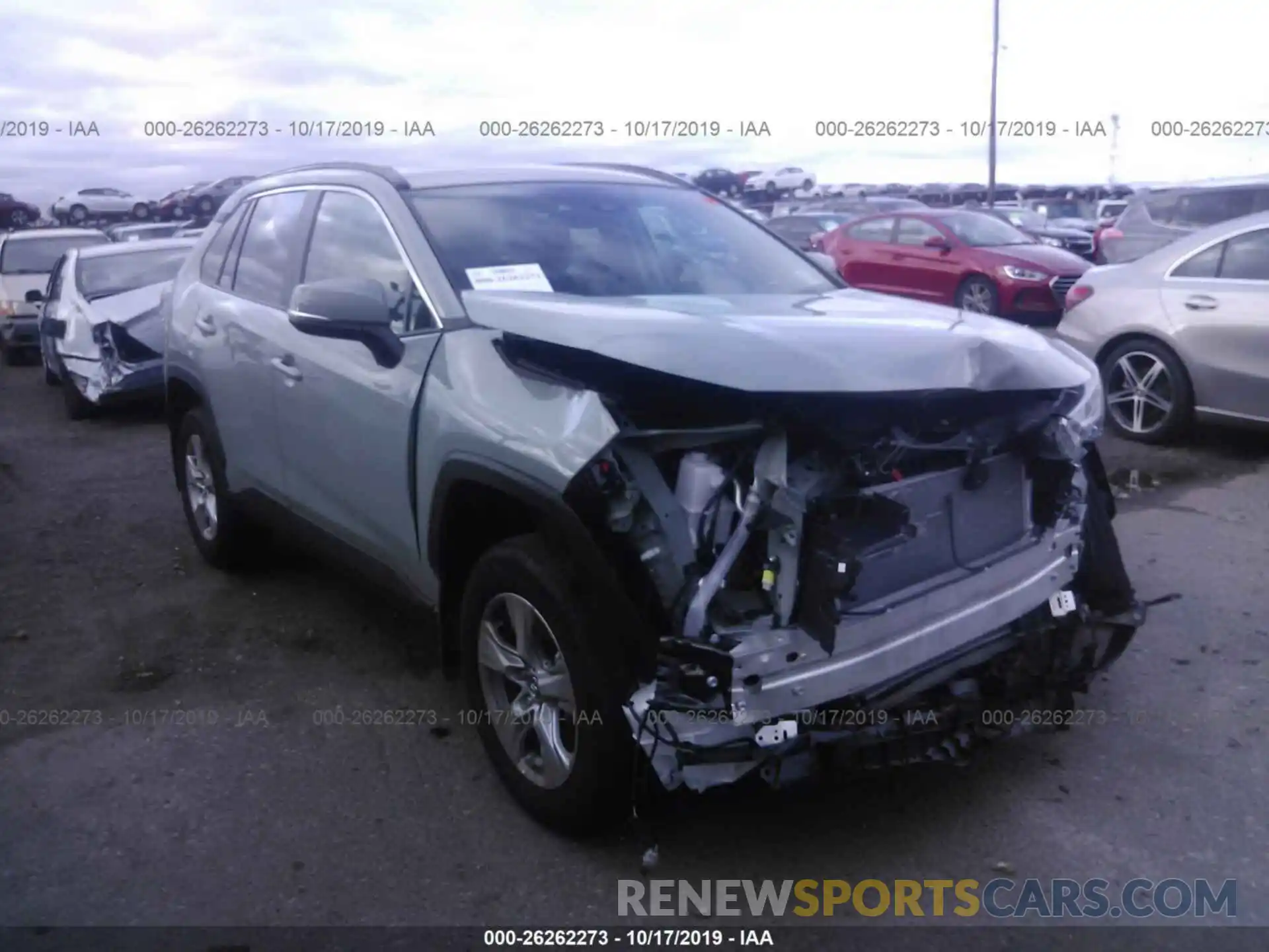 1 Photograph of a damaged car 2T3P1RFV1KC028893 TOYOTA RAV4 2019