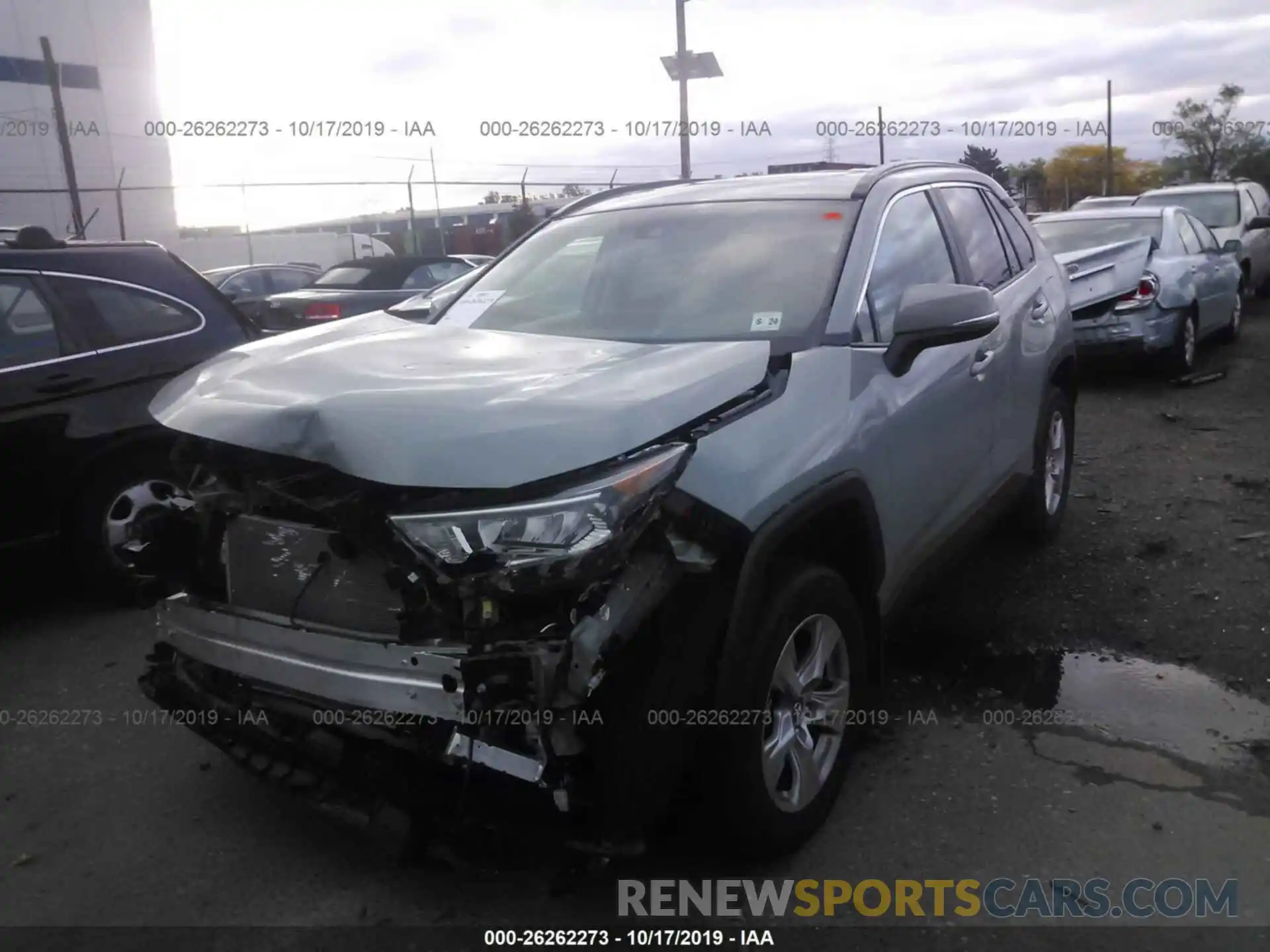 2 Photograph of a damaged car 2T3P1RFV1KC028893 TOYOTA RAV4 2019