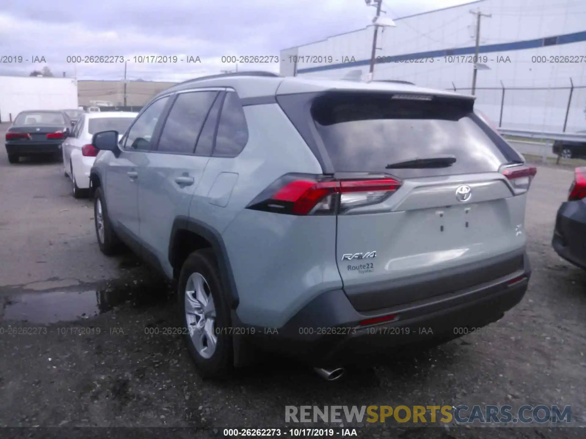 3 Photograph of a damaged car 2T3P1RFV1KC028893 TOYOTA RAV4 2019