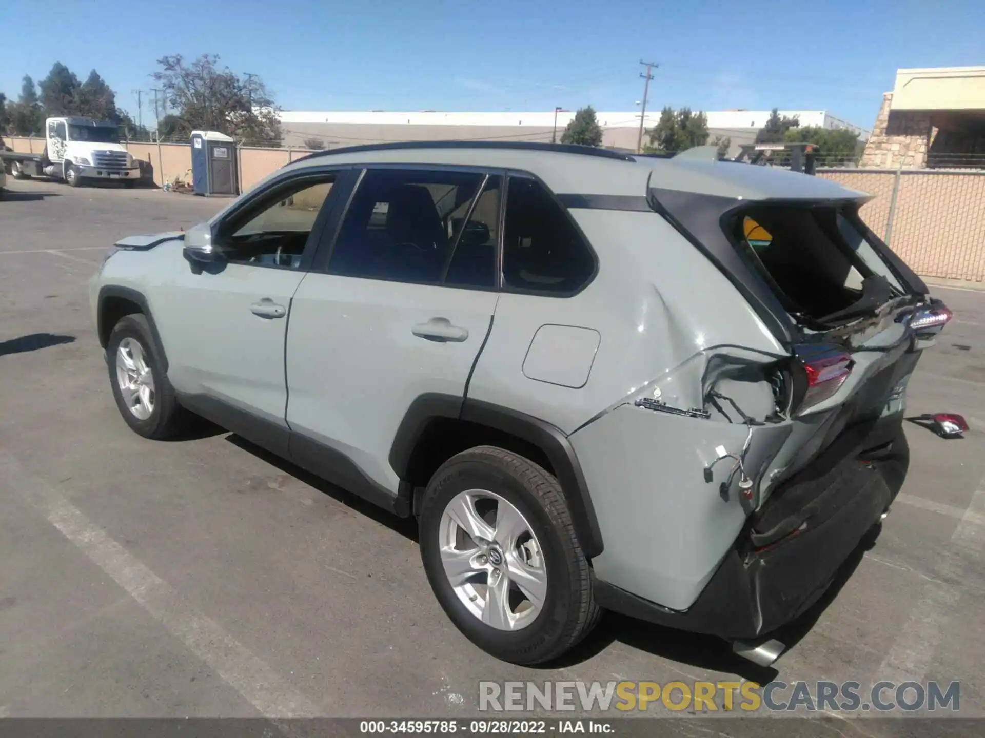 3 Photograph of a damaged car 2T3P1RFV1KC054376 TOYOTA RAV4 2019