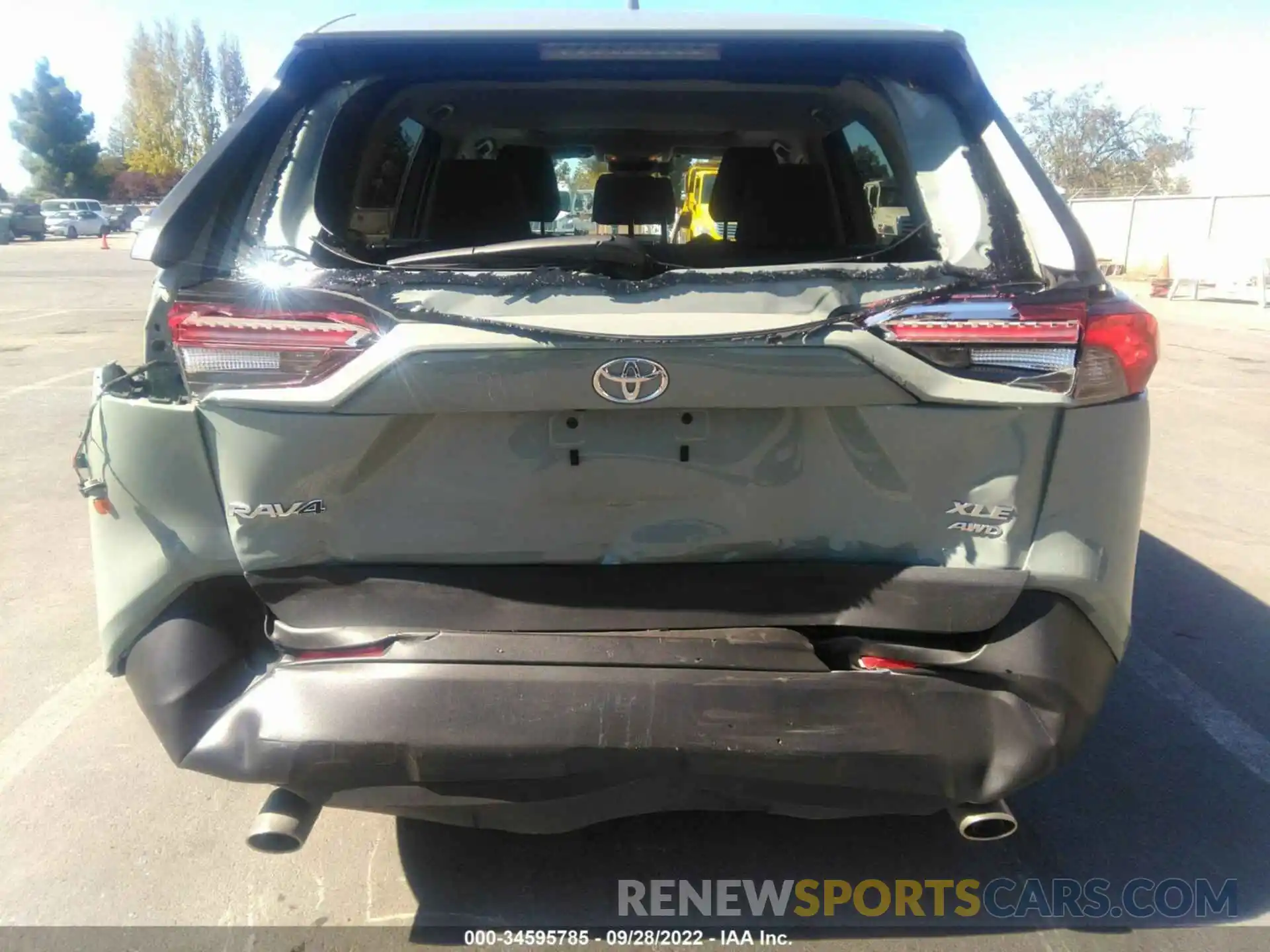 6 Photograph of a damaged car 2T3P1RFV1KC054376 TOYOTA RAV4 2019