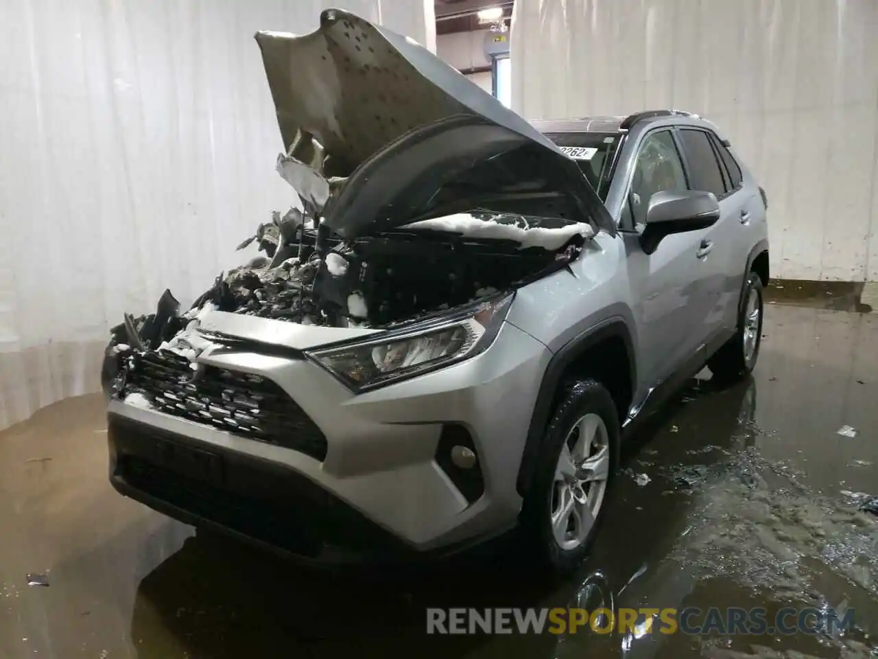 2 Фотография поврежденного автомобиля 2T3P1RFV1KC057441 TOYOTA RAV4 2019