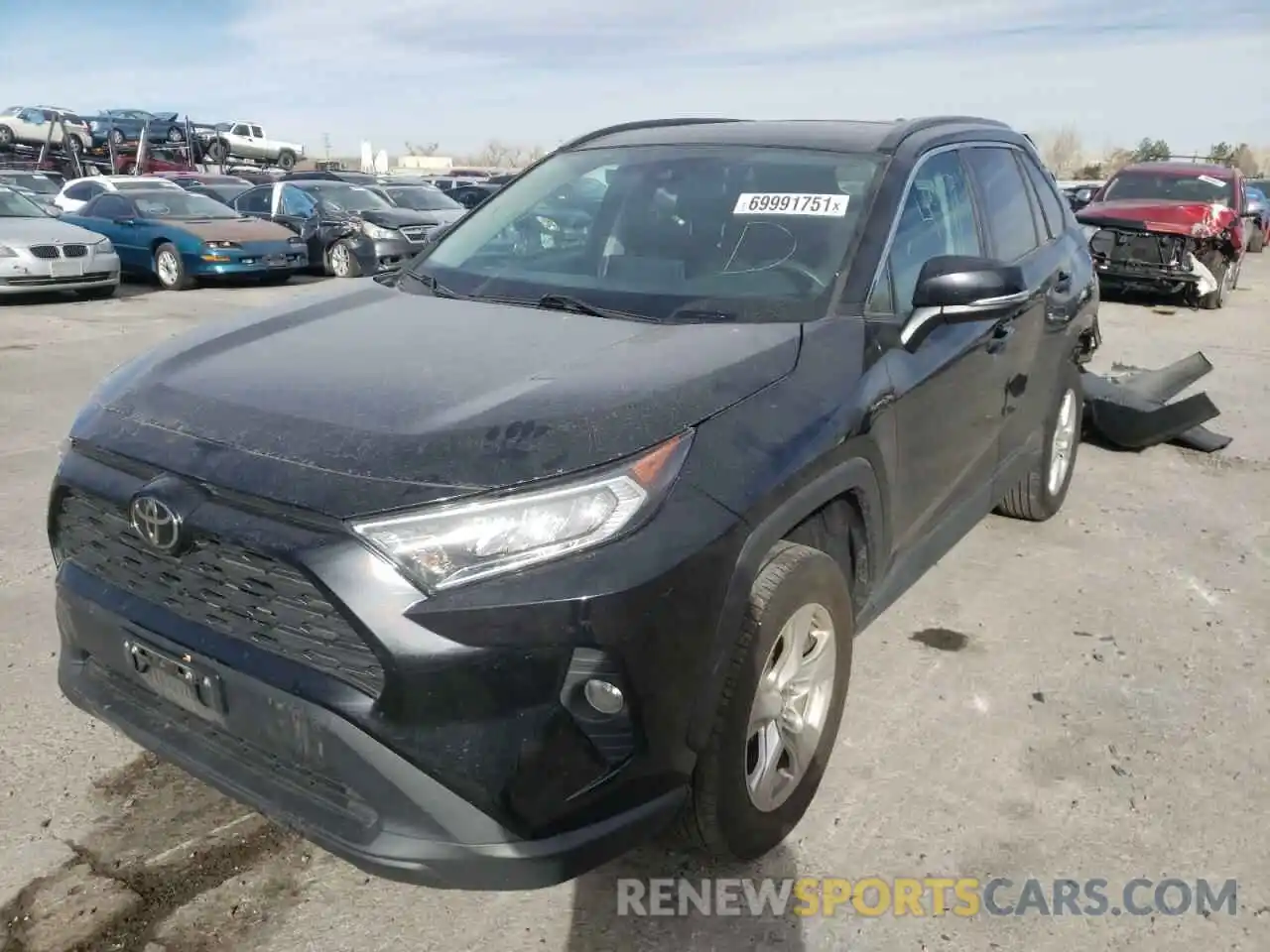 2 Photograph of a damaged car 2T3P1RFV1KW005130 TOYOTA RAV4 2019