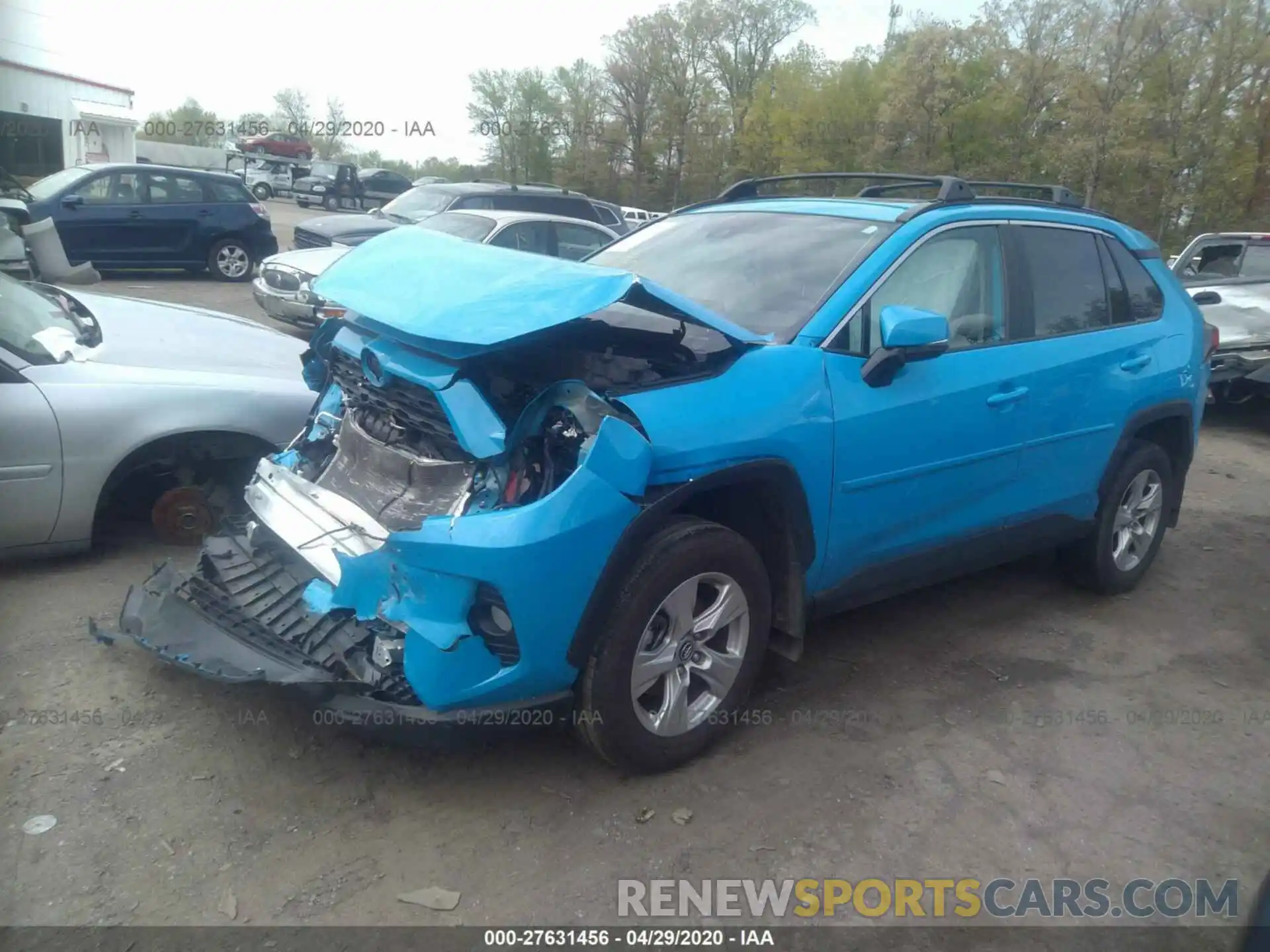 2 Photograph of a damaged car 2T3P1RFV1KW010988 TOYOTA RAV4 2019