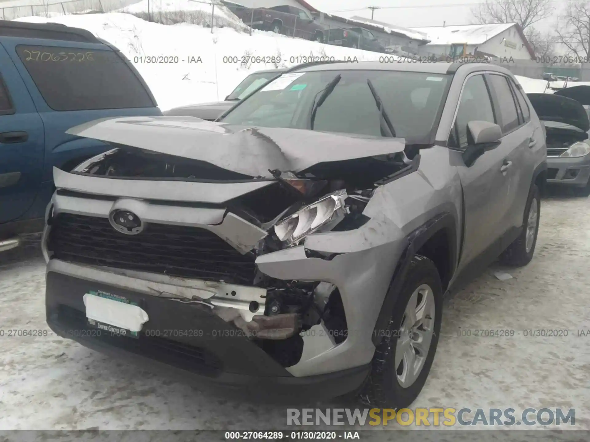 6 Фотография поврежденного автомобиля 2T3P1RFV1KW012689 TOYOTA RAV4 2019