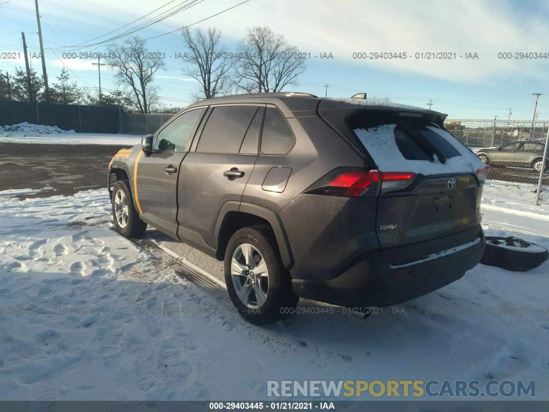 3 Photograph of a damaged car 2T3P1RFV1KW013650 TOYOTA RAV4 2019