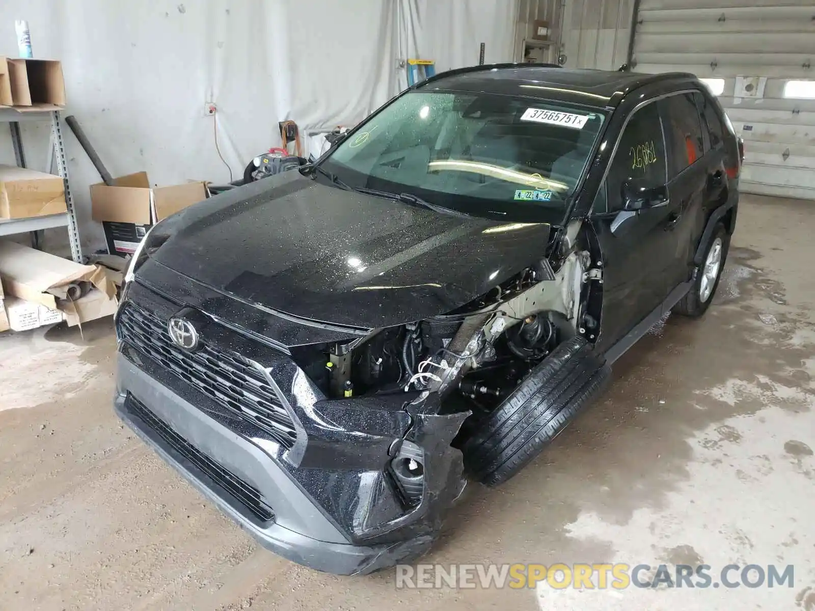 2 Photograph of a damaged car 2T3P1RFV1KW018265 TOYOTA RAV4 2019