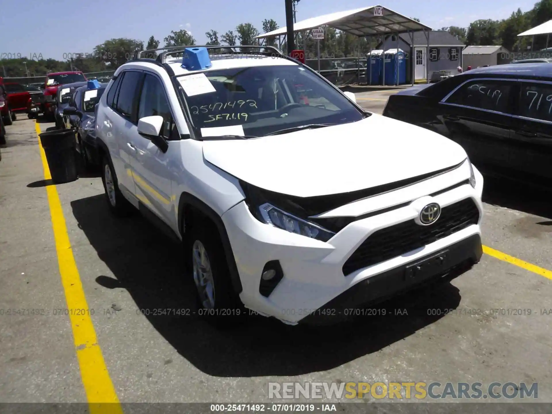 6 Photograph of a damaged car 2T3P1RFV1KW022851 TOYOTA RAV4 2019