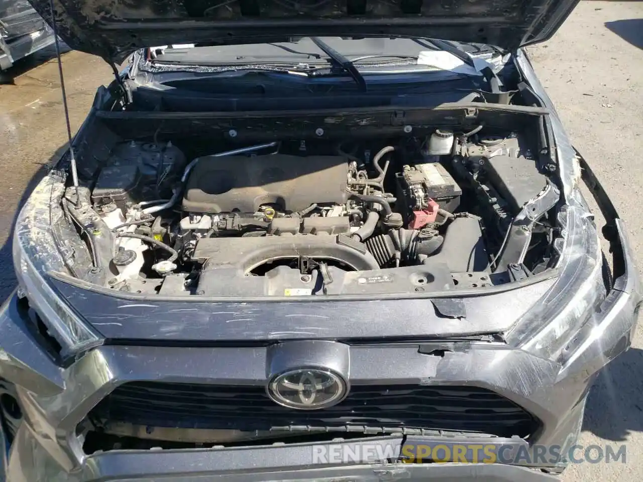 7 Фотография поврежденного автомобиля 2T3P1RFV1KW032618 TOYOTA RAV4 2019