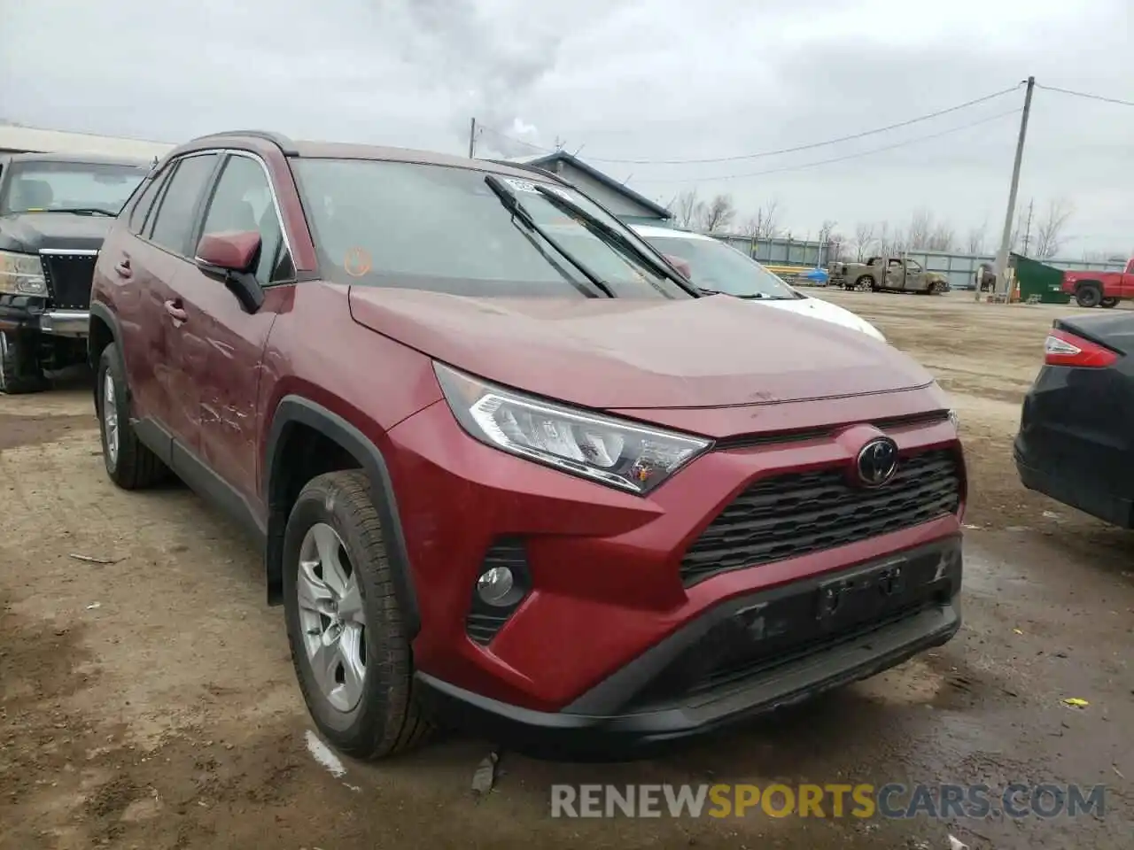 1 Фотография поврежденного автомобиля 2T3P1RFV1KW034160 TOYOTA RAV4 2019