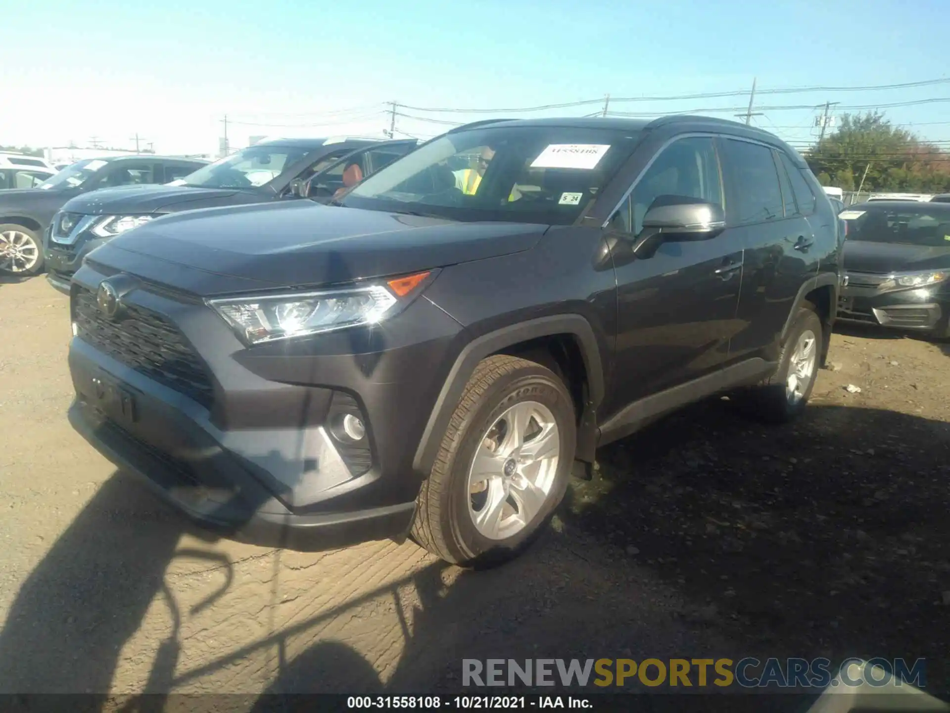 2 Фотография поврежденного автомобиля 2T3P1RFV1KW034949 TOYOTA RAV4 2019